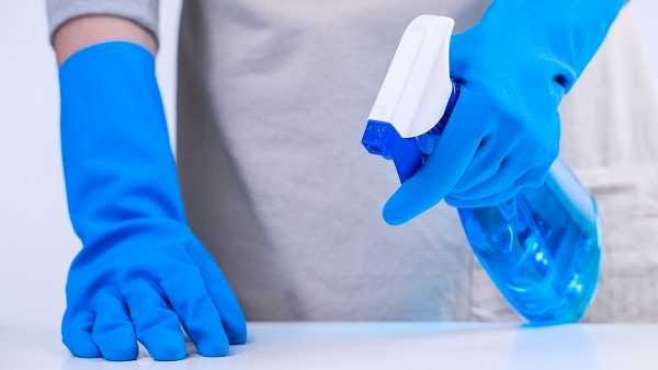 spray disinfectant chemical